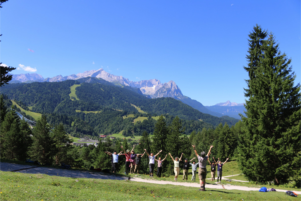 気候性地形療法®が開発された　ドイツ Garmisch-Partenkirchen